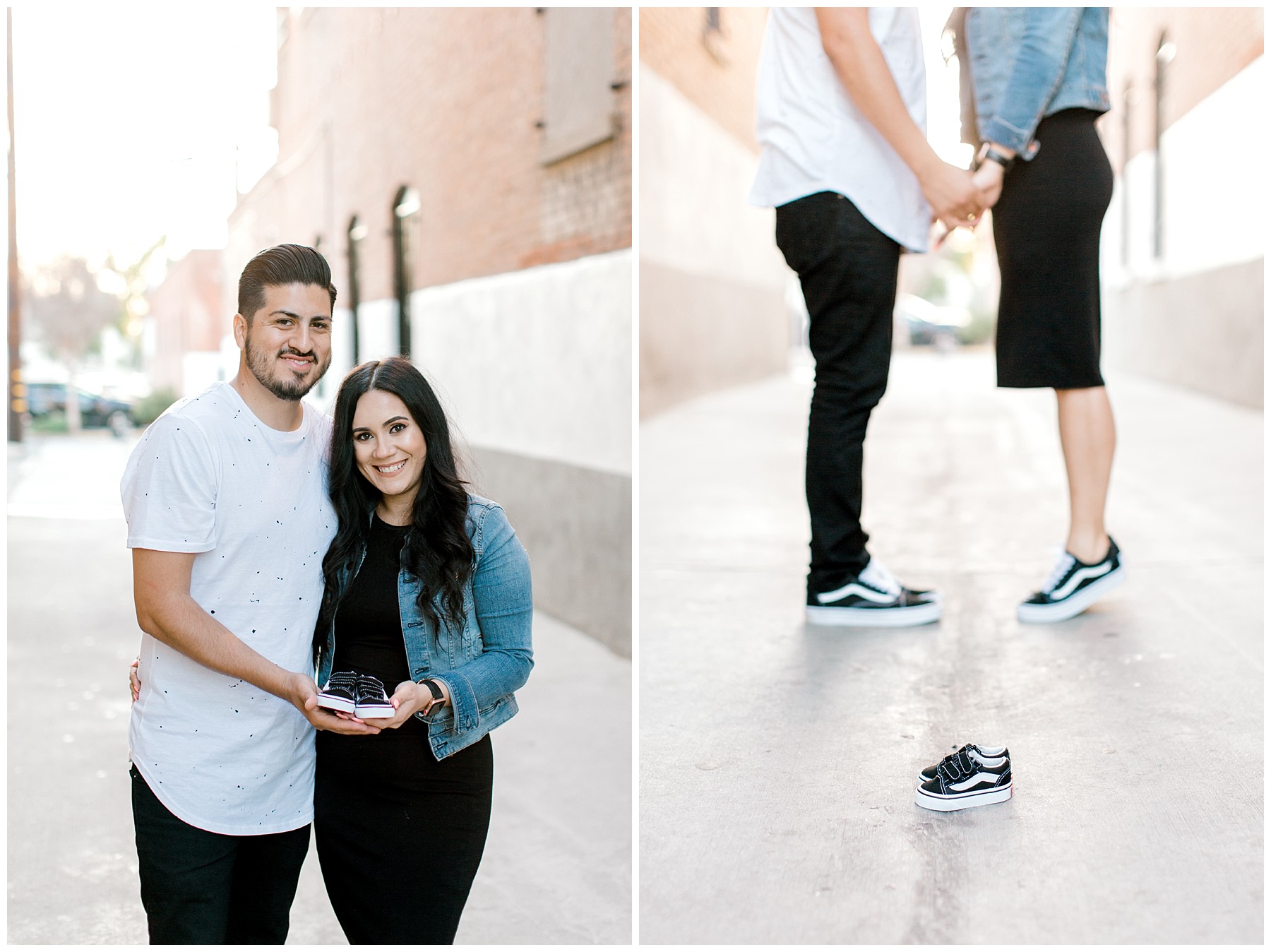 Old Towne Orange Family Photography Pregnancy Announcement