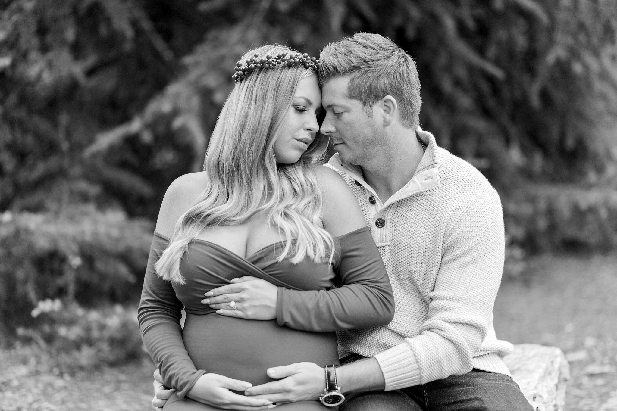 Holiday Maternity Photography in Palos Verdes