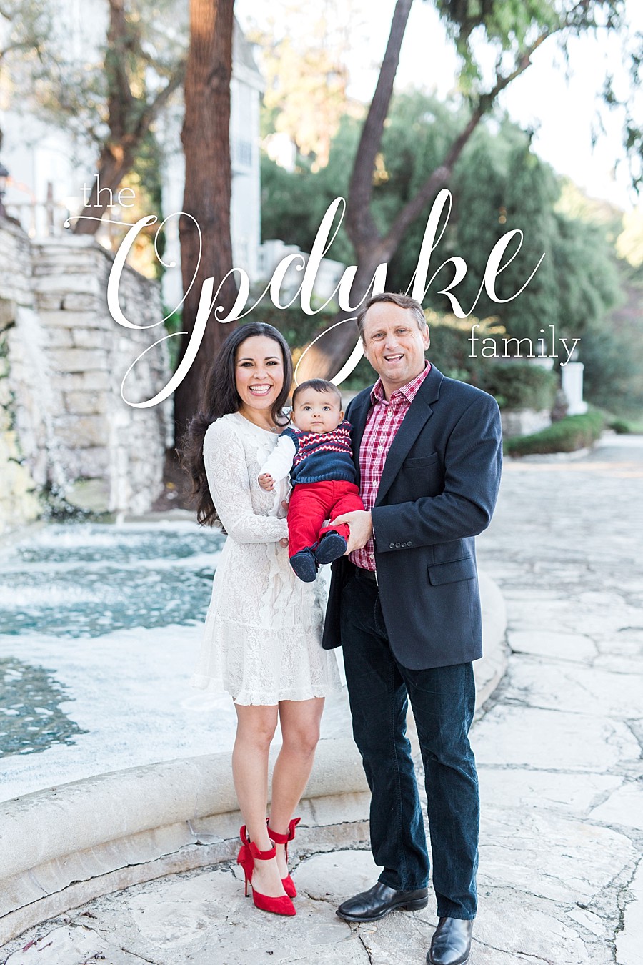 Long Beach Family Holiday Photography In Palos Verdes