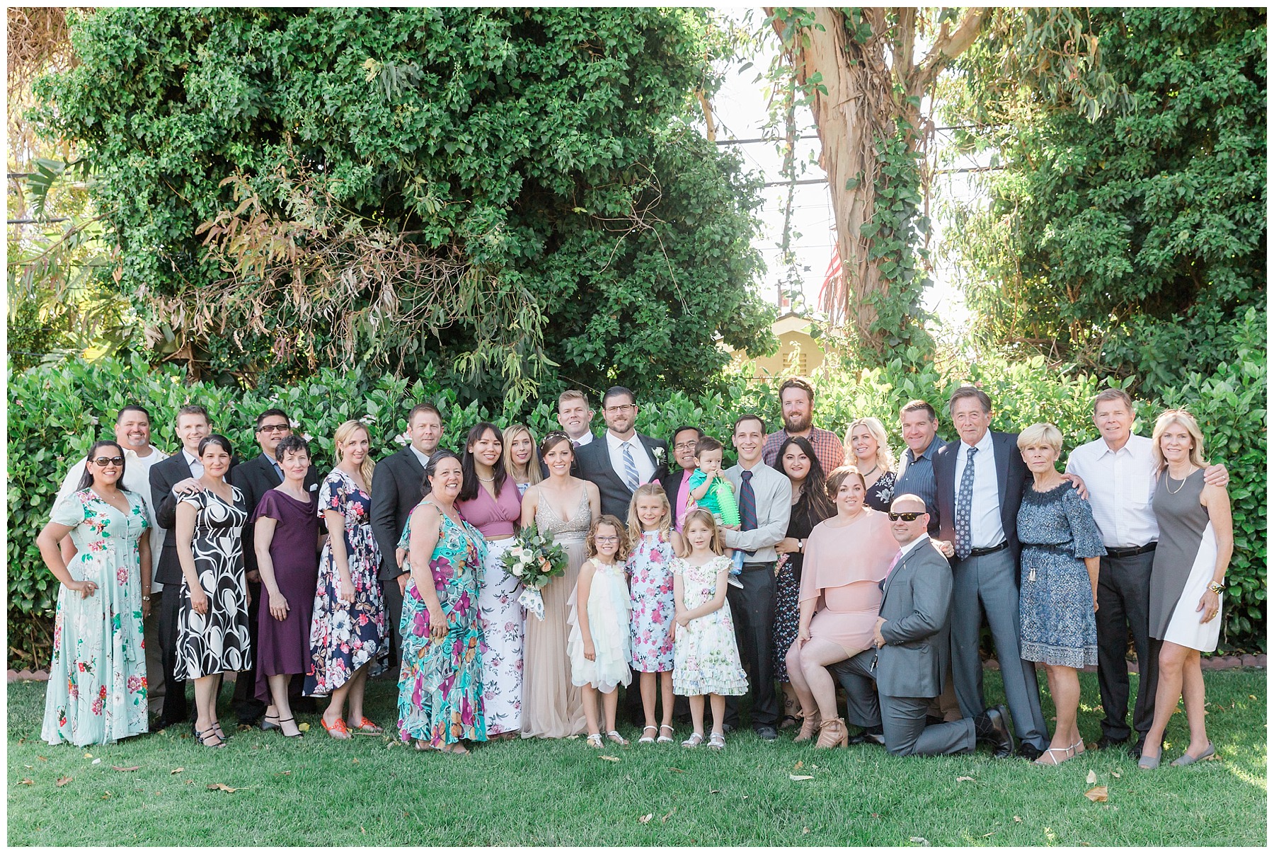 Southern California Backyard Wedding Photography