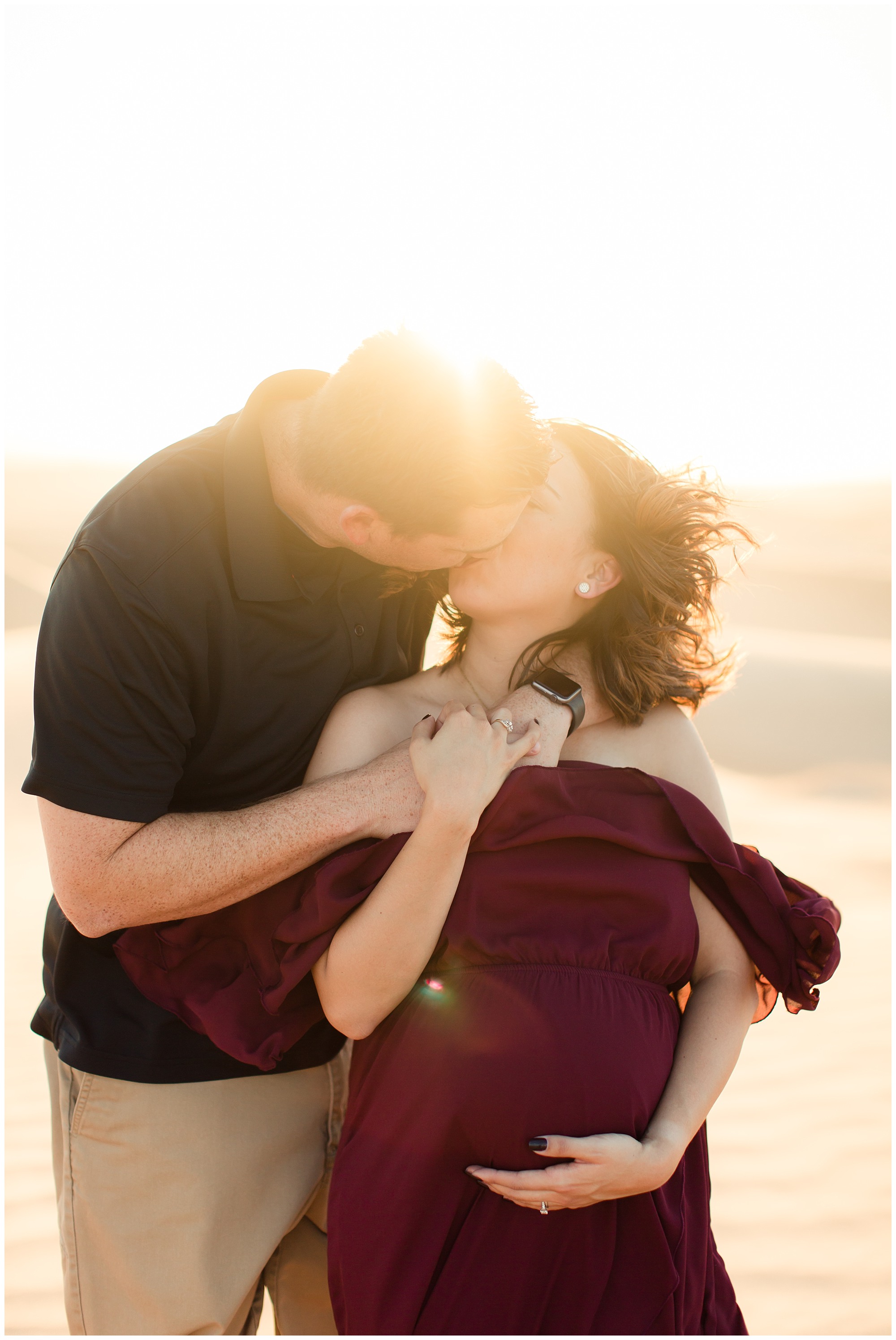 San Dunes Maternity Photography