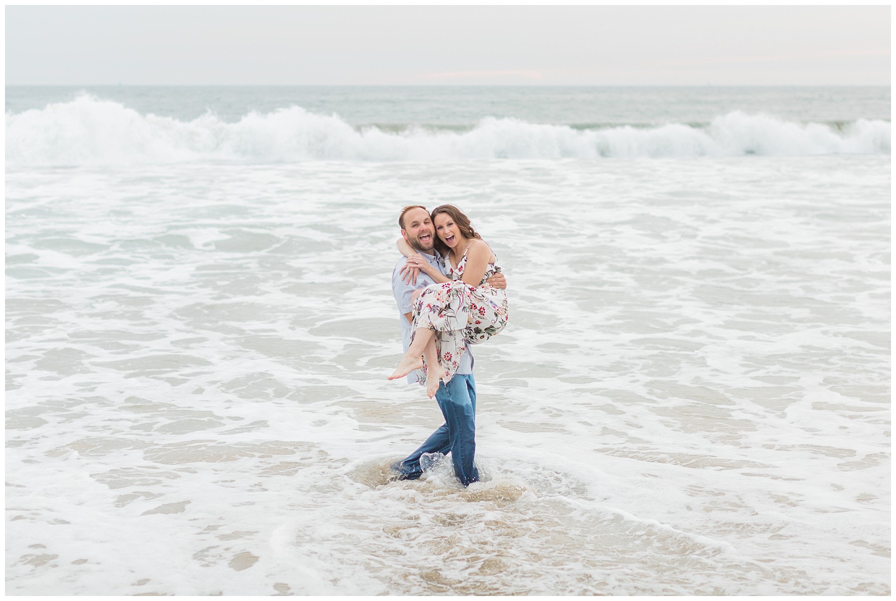 Manhattan Beach Ocean Engagement Photography