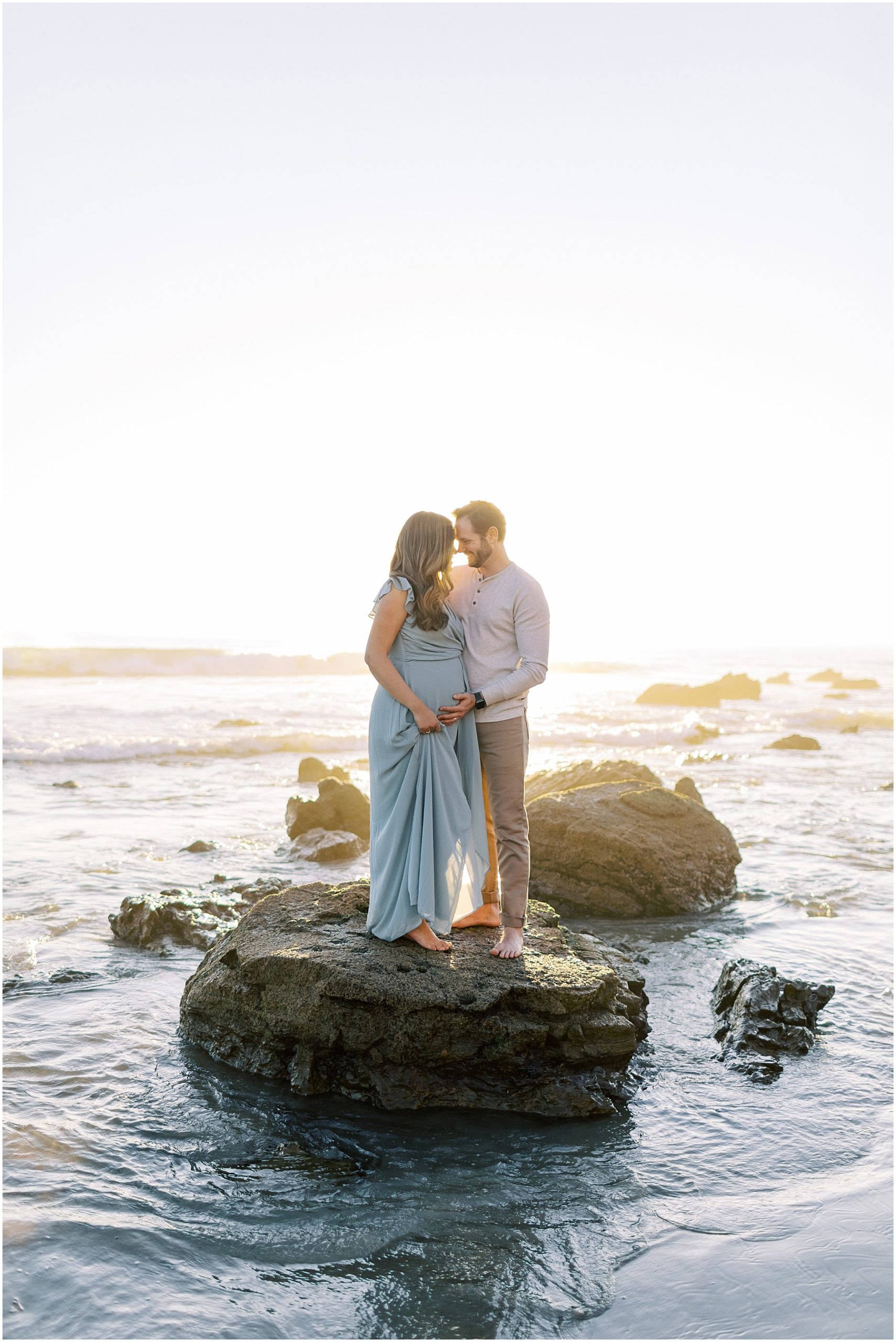 Vanessa + Nick // Crystal Cove Maternity Photography - tracyrinehart.com